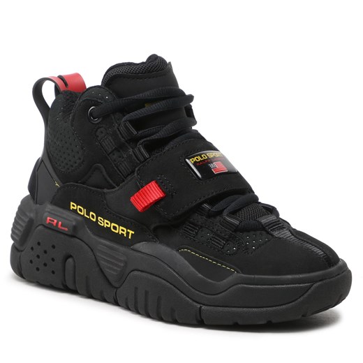 Sneakersy Polo Ralph Lauren PS100 809846180001 Black/Rl Red/Canary Yellow Polo Ralph Lauren 44 eobuwie.pl