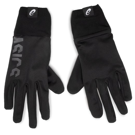 Rękawiczki Męskie Asics Running Gloves 3013A033 Performance Black 001 XS promocyjna cena eobuwie.pl