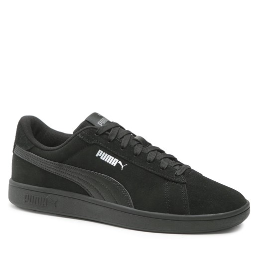 Sneakersy Puma Smash 3.0 390984 02 Puma Black/Puma Black/Silver Puma 41 eobuwie.pl