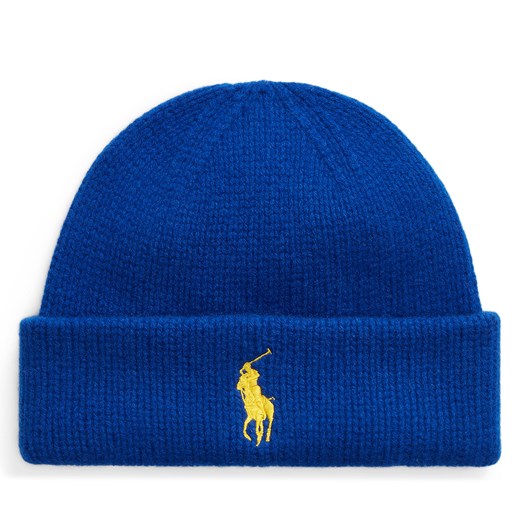 Czapka Polo Ralph Lauren 455931421002 Blue 400 ze sklepu eobuwie.pl w kategorii Czapki zimowe damskie - zdjęcie 166829676