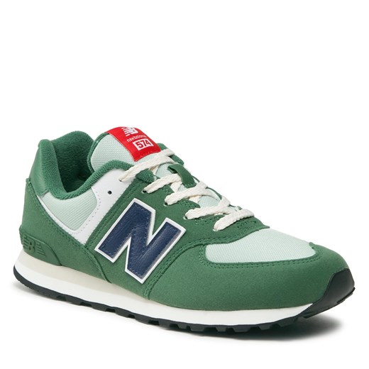 Sneakersy New Balance GC574HGB Zielony New Balance 35.5 eobuwie.pl