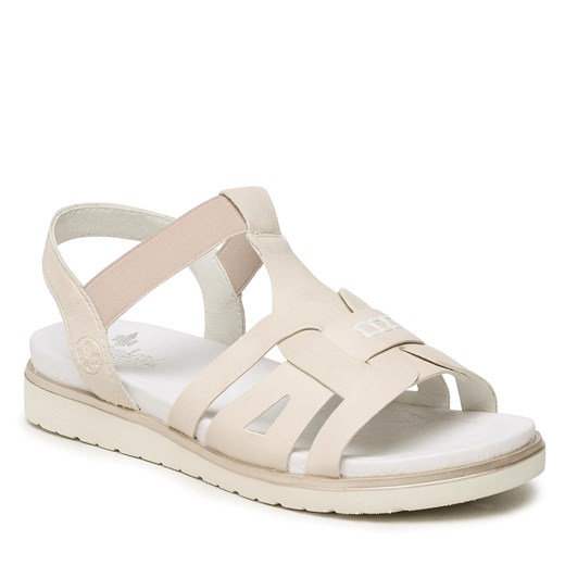 Sandały Rieker V5052-80 White Rieker 41 wyprzedaż eobuwie.pl