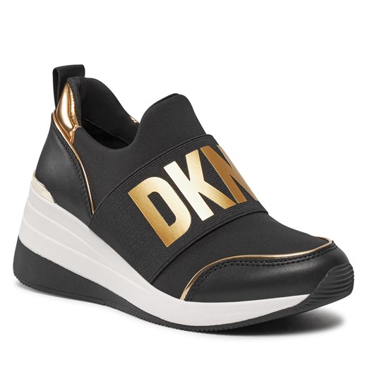 Sneakersy DKNY Kamryn K2371688 Blk/Gold BGD 36 eobuwie.pl okazja