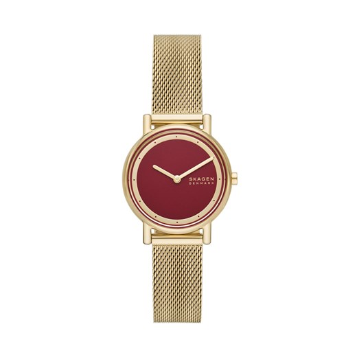 Zegarek Skagen Signatur Lille SKW3117 Red/Gold ze sklepu eobuwie.pl w kategorii Zegarki - zdjęcie 166831676