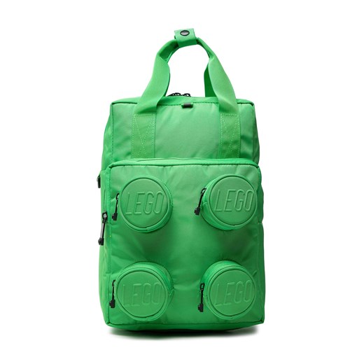 Plecak LEGO Brick 2X2 Backpack 20205-0037 Zielony ze sklepu eobuwie.pl w kategorii Plecaki dla dzieci - zdjęcie 166832218