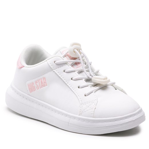 Sneakersy Big Star Shoes JJ374068 White/Pink 28 wyprzedaż eobuwie.pl