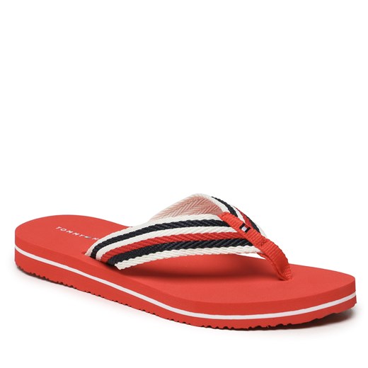 Japonki Tommy Hilfiger Essential Comfort Sandal FW0FW07147 Fireworks SNE Tommy Hilfiger 40 eobuwie.pl