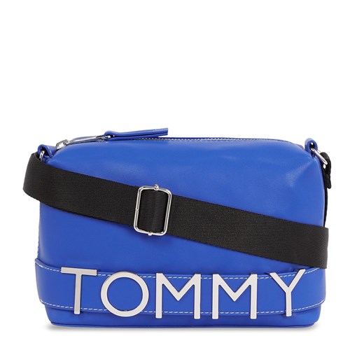 Torebka Tommy Jeans Tjw Bold Camera Bag AW0AW15432 Ultra Blue C66 ze sklepu eobuwie.pl w kategorii Listonoszki - zdjęcie 166833718