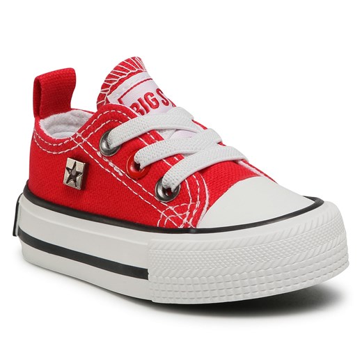 Trampki Big Star Shoes HH374196 Red 21 eobuwie.pl okazyjna cena