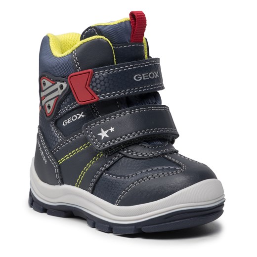 Śniegowce Geox B Flanfil B.B Abx A B163VA 054FU C0735 M Navy/Red Geox 20 eobuwie.pl okazja