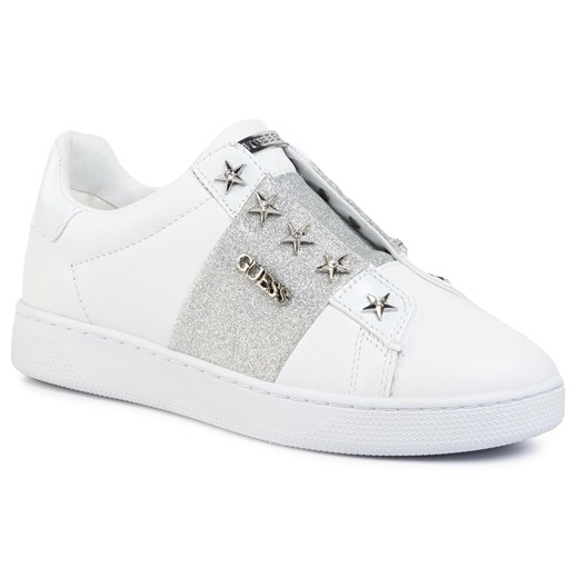 Sneakersy Guess Rush FL5RUS LEA12 WHITE Guess 38 eobuwie.pl