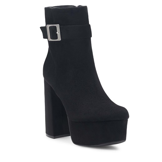 Botki DeeZee KIM LS5988-03 Czarny 40 okazyjna cena eobuwie.pl