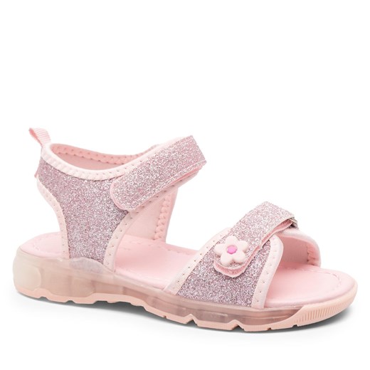 Sandały Nelli Blu CM190718-1 Różowy Nelli Blu 24 okazja eobuwie.pl