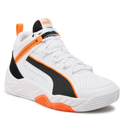Sneakersy Puma Rebound Future Evo Core 386379 07 Puma White/Black/Orange Puma 43 eobuwie.pl