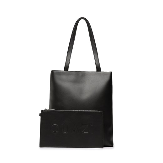 Torebka QUAZI MQT-B-002-03 Czarny ze sklepu eobuwie.pl w kategorii Torby Shopper bag - zdjęcie 166836018