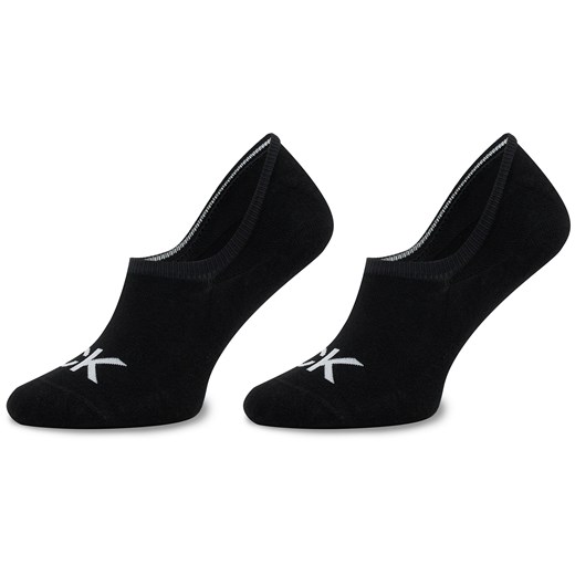 Zestaw 2 par stopek męskich Calvin Klein 701218716 Black 001 ze sklepu eobuwie.pl w kategorii Skarpetki damskie - zdjęcie 166836025