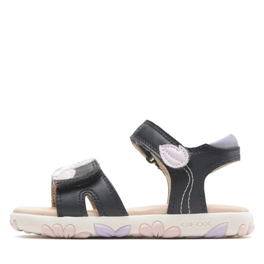 Sandały Geox J Sandal Haiti Girl J358ZA000BCC0694 M Navy/Pink Geox 26 eobuwie.pl