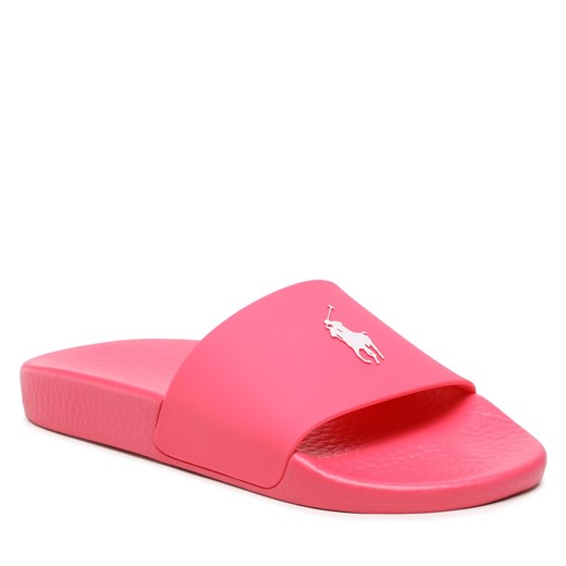 Klapki Polo Ralph Lauren Polo Slide 809892945003 Hot Pink/White Pp Polo Ralph Lauren 41 eobuwie.pl