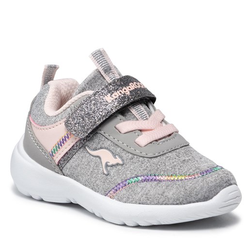 Sneakersy KangaRoos Ky-Chummy Ev 02078-000-2063 Vapor Grey/Frost Pink Kangaroos 24 eobuwie.pl