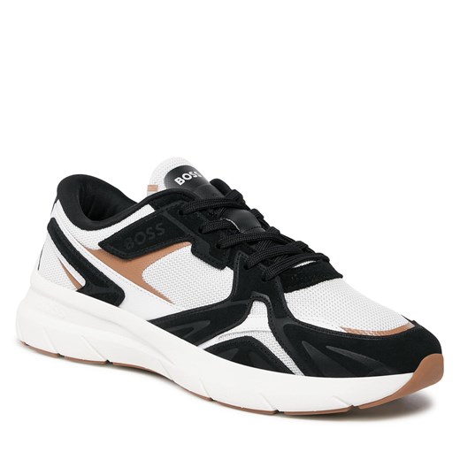 Sneakersy Boss Owen 50504238 10254496 01 Characoal 014 43 okazja eobuwie.pl