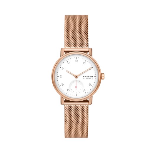 Zegarek Skagen Kuppel Lille SKW3099 White/Gold ze sklepu eobuwie.pl w kategorii Zegarki - zdjęcie 166839277