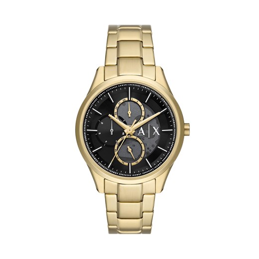 Zegarek Armani Exchange Dante Multifunction AX1875 Black/Gold ze sklepu eobuwie.pl w kategorii Zegarki - zdjęcie 166839897