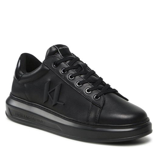 Sneakersy KARL LAGERFELD KL52515A Black Lthr / Mono Karl Lagerfeld 45 eobuwie.pl