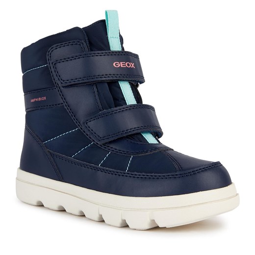 Śniegowce Geox J Willaboom Girl B A J36HWD 0FU54 C4002 D Navy Geox 39 eobuwie.pl