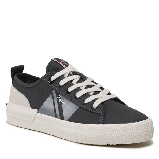 Tenisówki Pepe Jeans Allen Flag Color PMS30903 Black 999 Pepe Jeans 43 eobuwie.pl