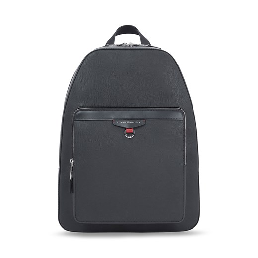 Plecak Tommy Hilfiger Th Structured Leather Backpack AM0AM11561 Black BDS Tommy Hilfiger one size eobuwie.pl wyprzedaż