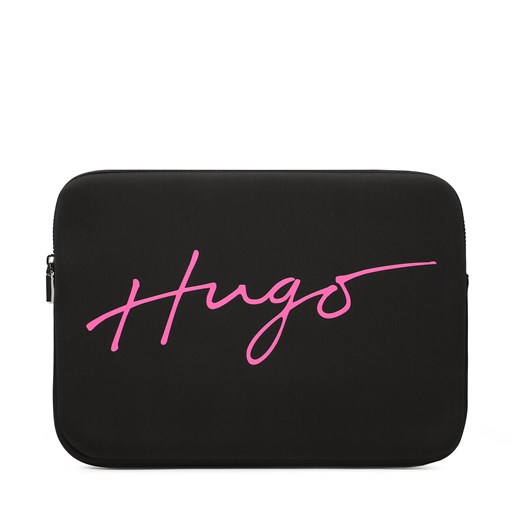 Etui na tablet Hugo Love Laptop Case-L 50492390 Czarny ze sklepu eobuwie.pl w kategorii Torby na laptopa - zdjęcie 166843306