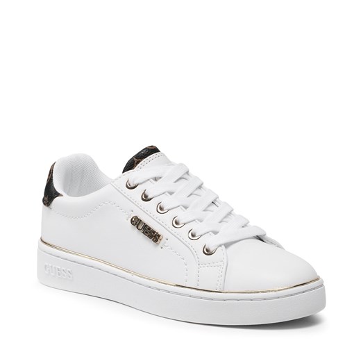 Sneakersy Guess Beckie FL7BKI ELE12 WHIBR Guess 35 eobuwie.pl