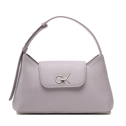 Torebka Calvin Klein Re-Lock Shoulder Bag Md K60K610769 VDQ ze sklepu eobuwie.pl w kategorii Listonoszki - zdjęcie 166844997