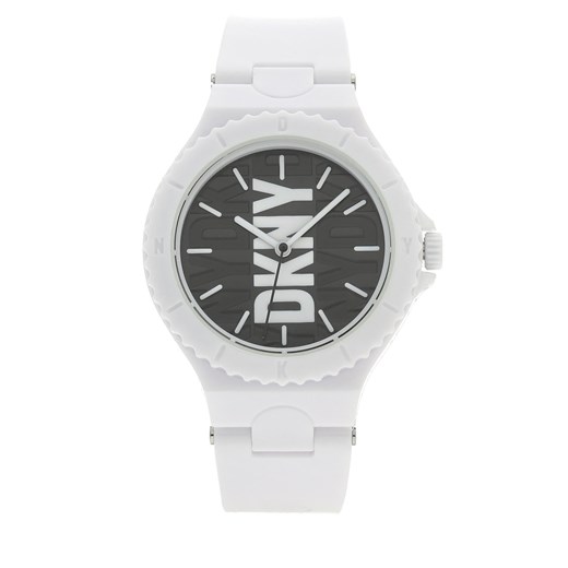 Zegarek DKNY Chambers NY6657 White ze sklepu eobuwie.pl w kategorii Zegarki - zdjęcie 166845148