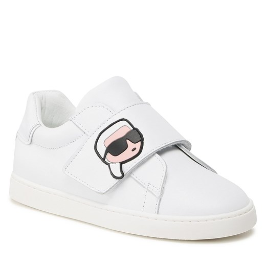 Sneakersy Karl Lagerfeld Kids Z09005/10B S White 30 eobuwie.pl okazyjna cena