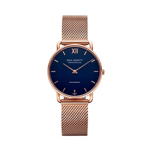 Zegarek Paul Hewitt PH-W-0319 Navy/Rose Gold ze sklepu eobuwie.pl w kategorii Zegarki - zdjęcie 166845815