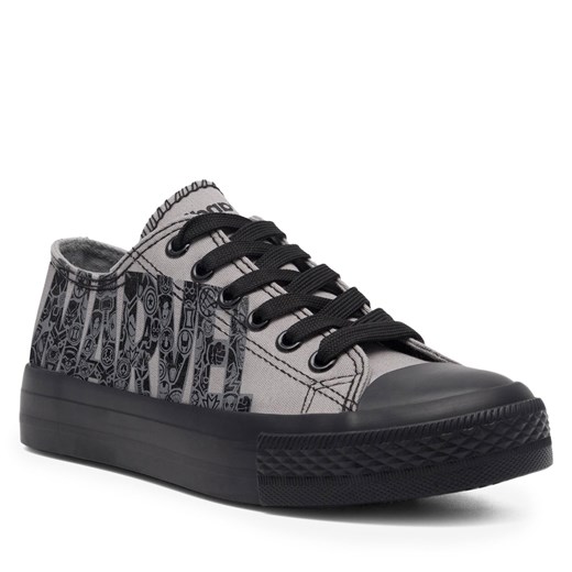 Trampki Marvel MARVEL BP40-SS23-301D100 Szary Czarny Marvel 38 eobuwie.pl okazja