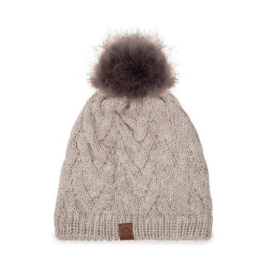 Czapka Buff Knitted & Fleece Hat 123515.014.10.00 Caryn Cru ze sklepu eobuwie.pl w kategorii Czapki zimowe damskie - zdjęcie 166846425