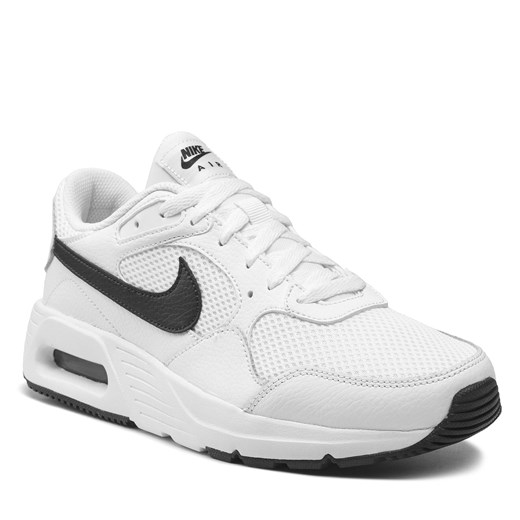 Sneakersy Nike Air Max Sc CW4555 102 Biały ze sklepu eobuwie.pl w kategorii Buty sportowe męskie - zdjęcie 166847167