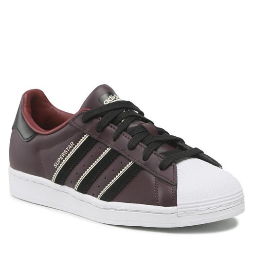 Buty adidas Superstar Shoes HP2856 Bordowy 42.23 eobuwie.pl
