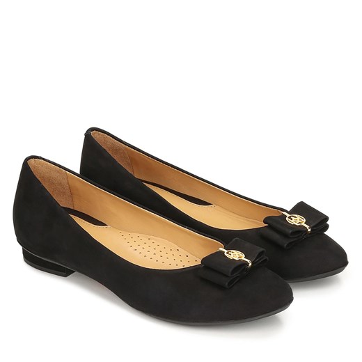 Baleriny Kazar Nancy 34493-03-N0 Czarny Kazar 37 eobuwie.pl