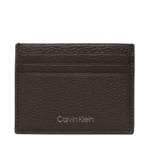 Etui na karty kredytowe Calvin Klein Warmth Cardholder 6Cc K50K507389 BA3 ze sklepu eobuwie.pl w kategorii Portfele damskie - zdjęcie 166848678