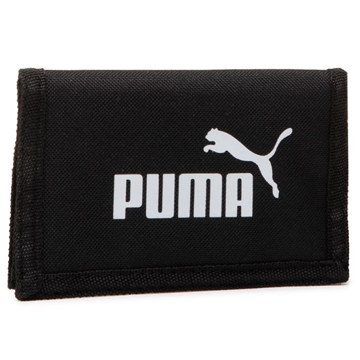 Duży Portfel Męski Puma Phase Wallet 075617 01 Puma Black Puma one size eobuwie.pl