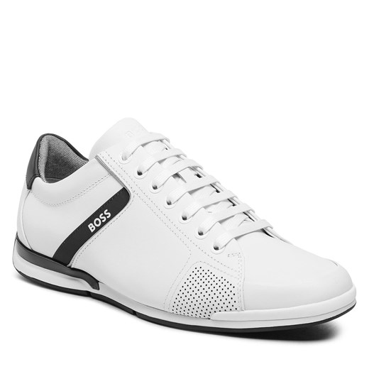 Sneakersy Boss 50498282 White 100 40 eobuwie.pl