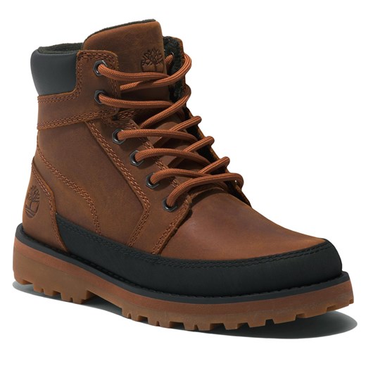 Trapery Timberland Courma Kid Boot W/ Rand TB0A5XJ9F131 Rust Full Grain Timberland 35 wyprzedaż eobuwie.pl