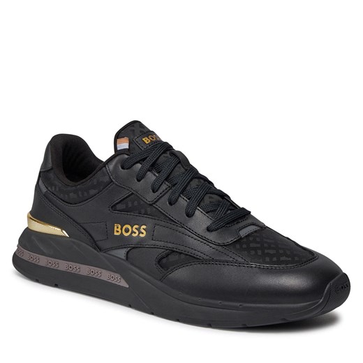 Sneakersy Boss Kurt 50502901 10251947 01 Black 007 43 okazyjna cena eobuwie.pl