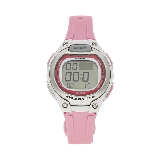 Zegarek Casio LW-203-4AVEF Silver/Pink ze sklepu eobuwie.pl w kategorii Biżuteria i zegarki dziecięce - zdjęcie 166851099