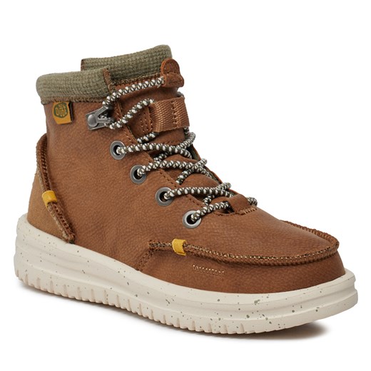 Trzewiki Hey Dude Bradley Boot Youth 40269-267 Walnut 34 okazja eobuwie.pl