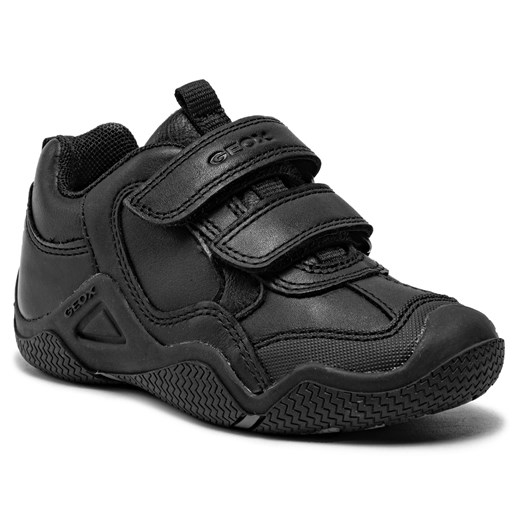 Sneakersy Geox J Wader A J8430A 043BC C9999 M Black Geox 28 wyprzedaż eobuwie.pl