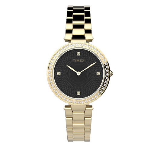 Zegarek Timex City TW2V24400 Złoty ze sklepu eobuwie.pl w kategorii Zegarki - zdjęcie 166852257